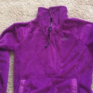 North face fleece purple